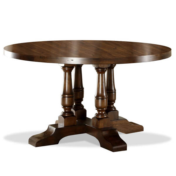 Antique Round Dining Table Design