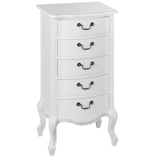 Antique White Chest of Drawers