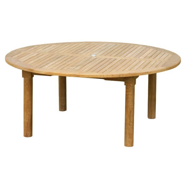 Teak Outdoor Round Dining Table