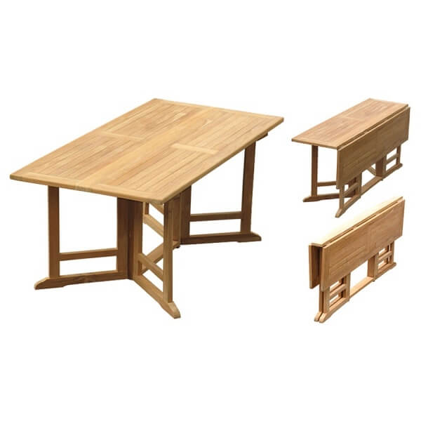 Teak Outdoor Folding Table