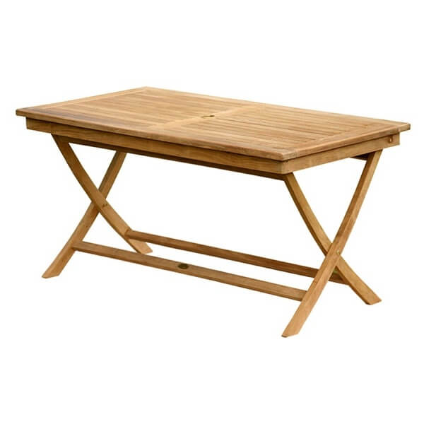 Teak Outdoor Folding Table