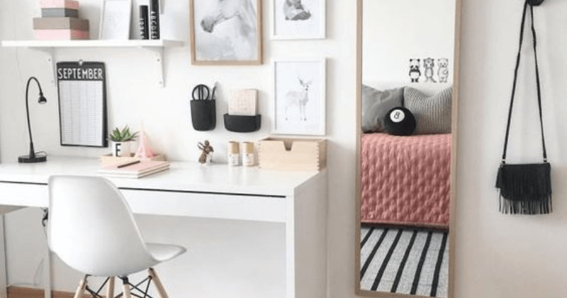 how to organize workspace at home